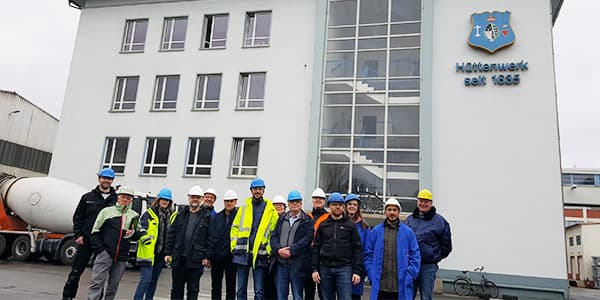 Besuch in der Nickelhütte Aue GmbH